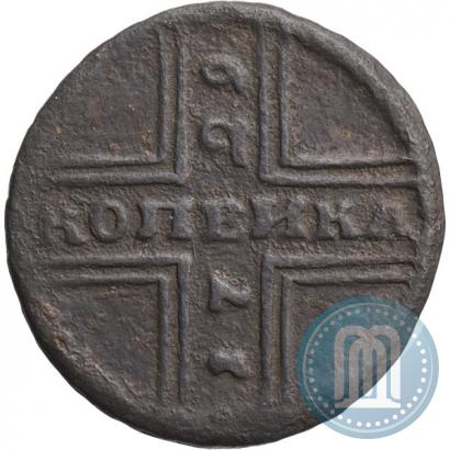 Фото 1 копейка 1729 года МОСКВА 