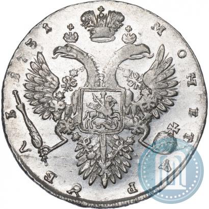 Picture 1 rouble 1731 year  