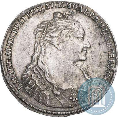 Фото 1 рубль 1735 года  