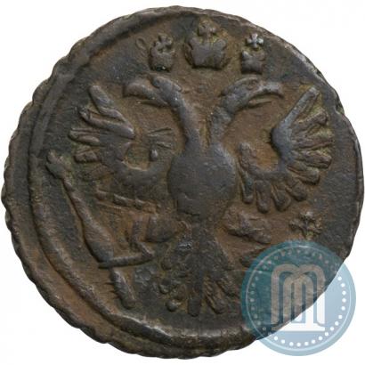 Фото Полушка 1735 года  