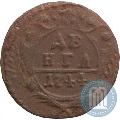 Фото Денга 1744 года  