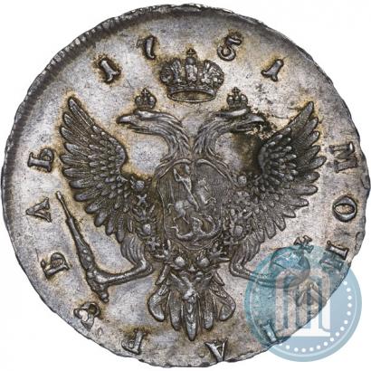 Picture 1 rouble 1751 year ММД 