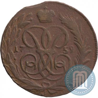Фото 1 копейка 1759 года  