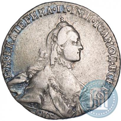 Фото Полтина 1763 года СПБ-ЯI 