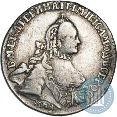 Фото 20 копеек 1764 года ММД 