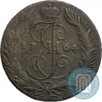 Picture 5 kopecks 1764 year СМ 