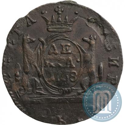 Фото Денга 1768 года КМ 