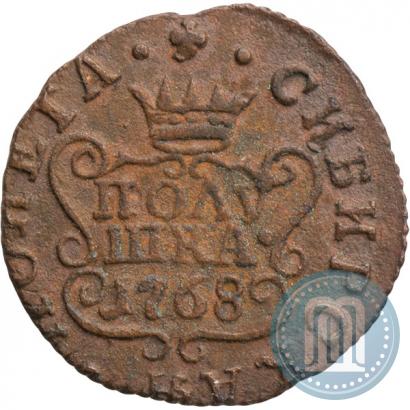 Фото Полушка 1768 года КМ 