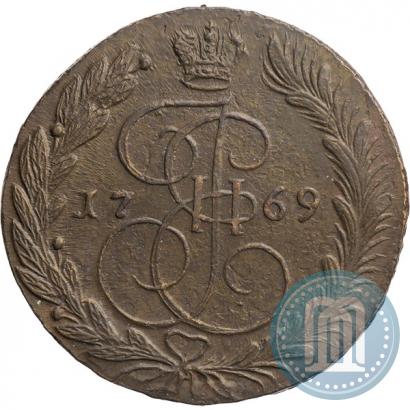Фото 5 копеек 1769 года ЕМ 