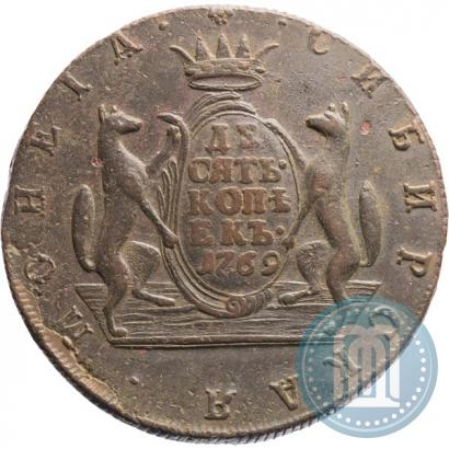 Picture 10 kopecks 1769 year КМ 