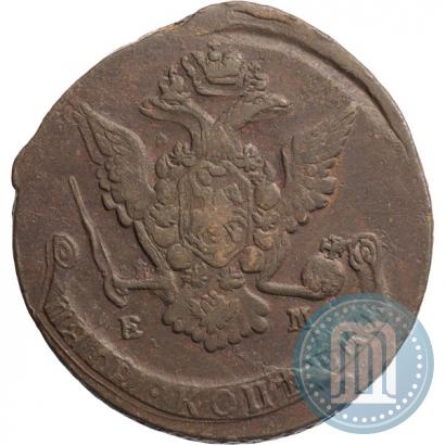 Picture 5 kopecks 1770 year ЕМ 