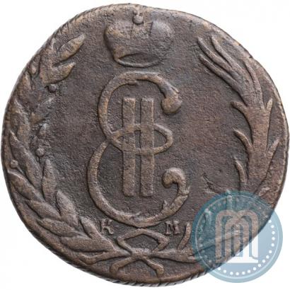 Picture 1 kopeck 1770 year КМ 