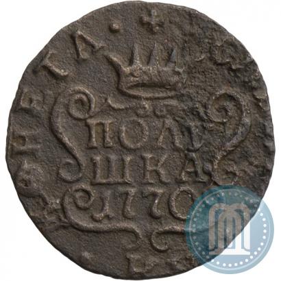 Фото Полушка 1770 года КМ 
