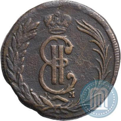 Фото 2 копейки 1771 года КМ 