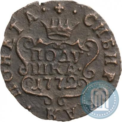 Фото Полушка 1772 года КМ 