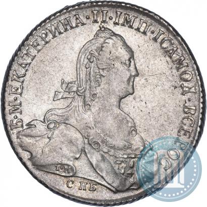 Фото 1 рубль 1773 года СПБ-ЯЧ-Т.И. 