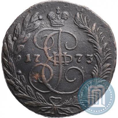 Фото 2 копейки 1773 года ЕМ 