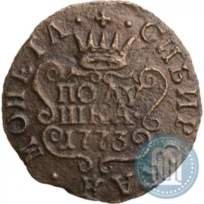 Фото Полушка 1773 года КМ 
