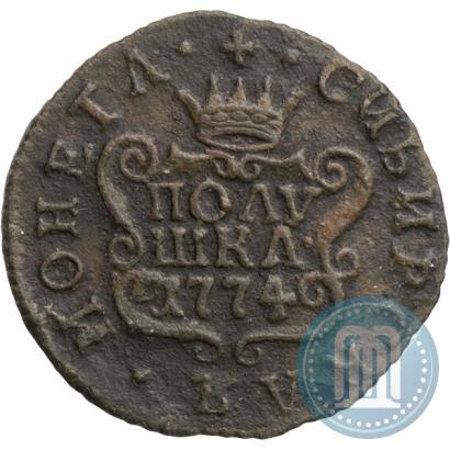 Фото Полушка 1774 года КМ 