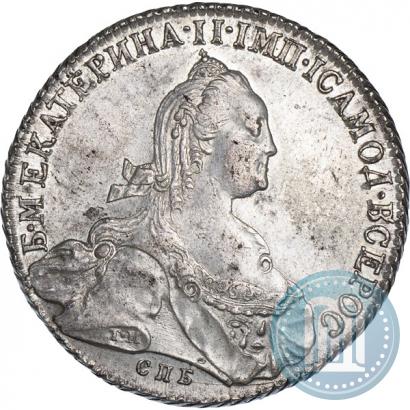 Picture 1 rouble 1776 year СПБ-ЯЧ 