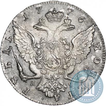 Picture 1 rouble 1776 year СПБ-ЯЧ 