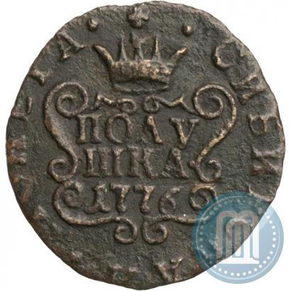 Фото Полушка 1776 года КМ 