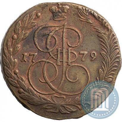 Picture 5 kopecks 1779 year ЕМ 