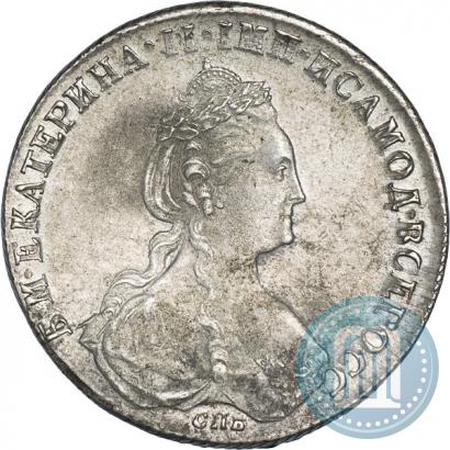 Фото 1 рубль 1780 года СПБ-ИЗ 