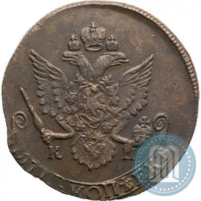 Фото 5 копеек 1785 года КМ 