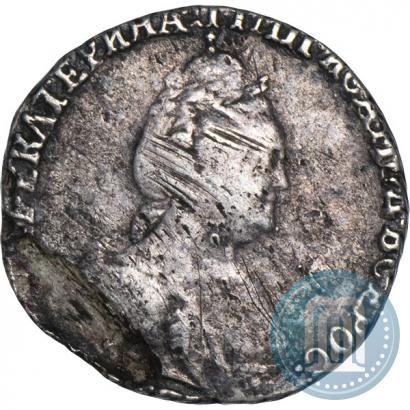 Picture Grivennik 1787 year СПБ 