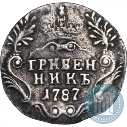 Picture Grivennik 1787 year СПБ 