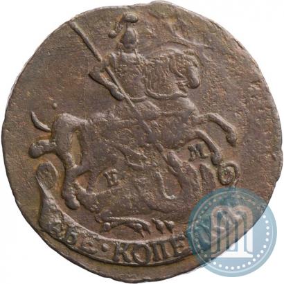 Фото 2 копейки 1791 года ЕМ 