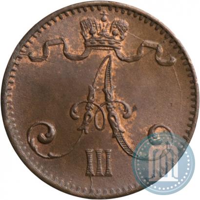 Фото 1 пенни 1883 года  