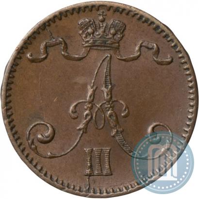 Фото 1 пенни 1888 года  