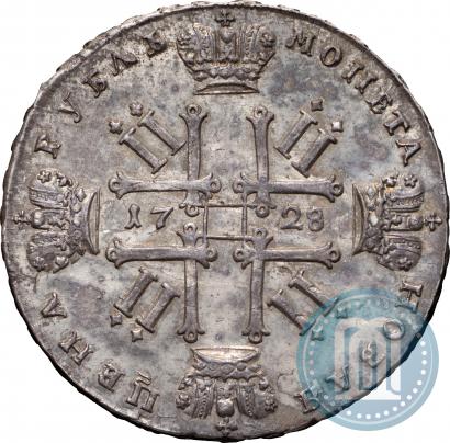 Фото 1 рубль 1728 года  "Тип 1728"