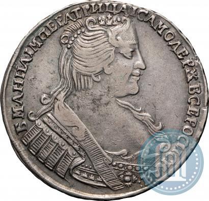 Фото Полтина 1733 года  
