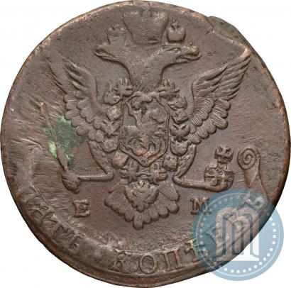 Picture 5 kopecks 1778 year ЕМ 