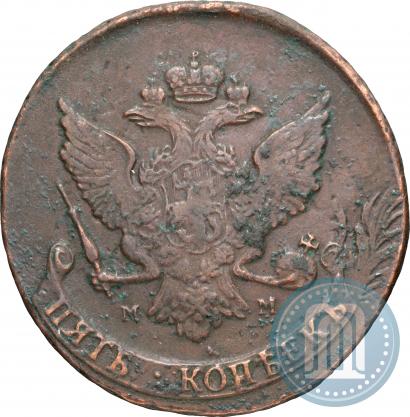 Picture 5 kopecks 1788 year ММ 