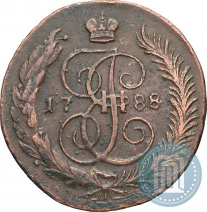 Picture 5 kopecks 1788 year ММ 