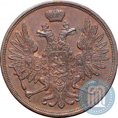 Фото 3 копейки 1853 года ВМ 