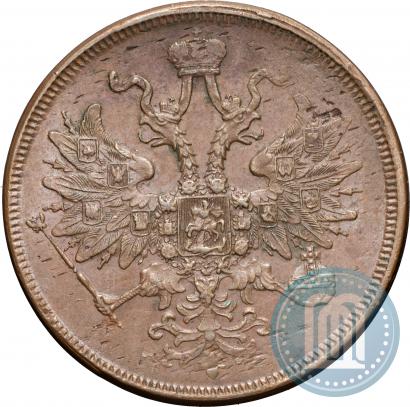 Фото 5 копеек 1863 года ЕМ 