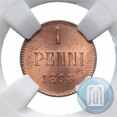 Picture 1 penni 1893 year  