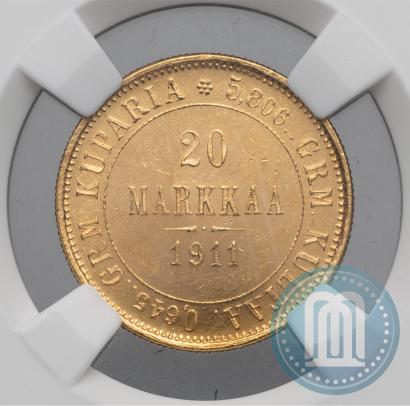 Picture 20 markkaa 1911 year L 