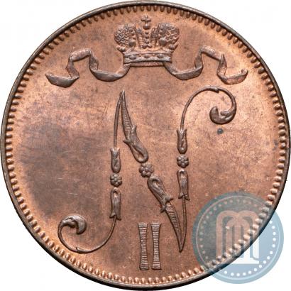Picture 5 pennia 1913 year  