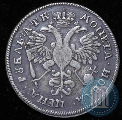 Фото 1 рубль 1720 года OK "Портрет в латах"