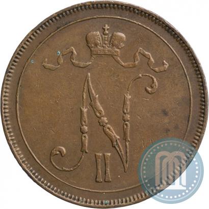 Фото 10 пенни 1897 года  
