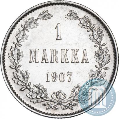 Picture 1 markka 1907 year L 