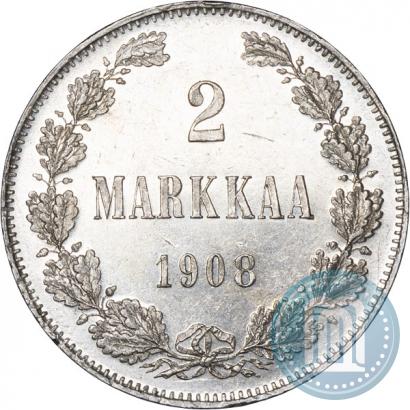 Picture 2 markkaa 1908 year L 