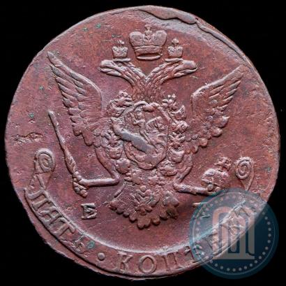 Фото 5 копеек 1770 года ЕМ 