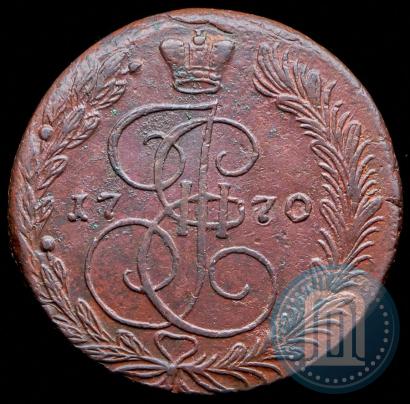 Фото 5 копеек 1770 года ЕМ 